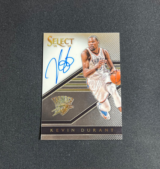 2014-15 Panini Select Kevin Durant On Card Auto /60 #S-KD