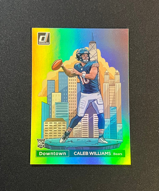 2024 Panini Donruss Caleb Williams Rookie Downtown SSP #21 Bears